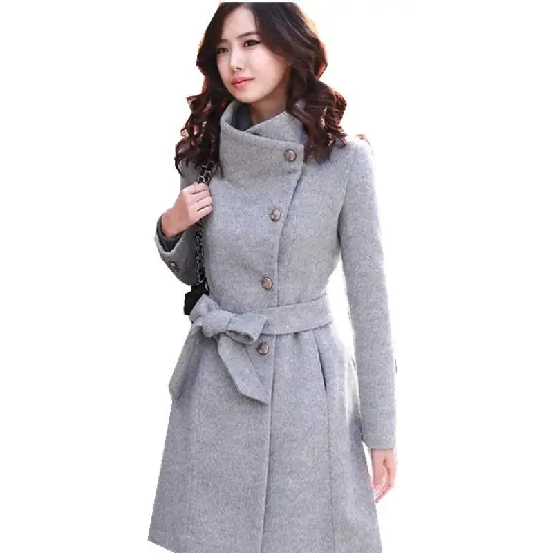 Winter Cashmere Long Women's Coat Mimarta