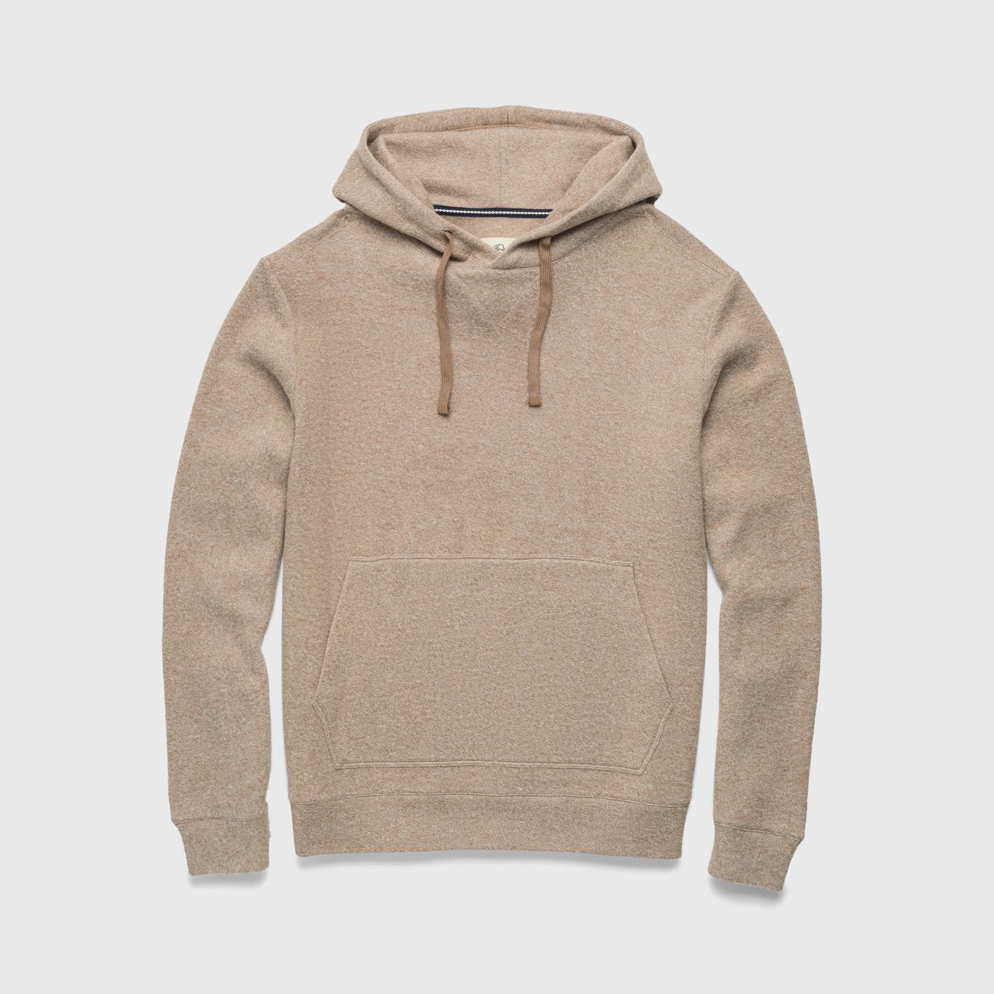 Justin Cashmist Fleece Hoodie - Camel Heather