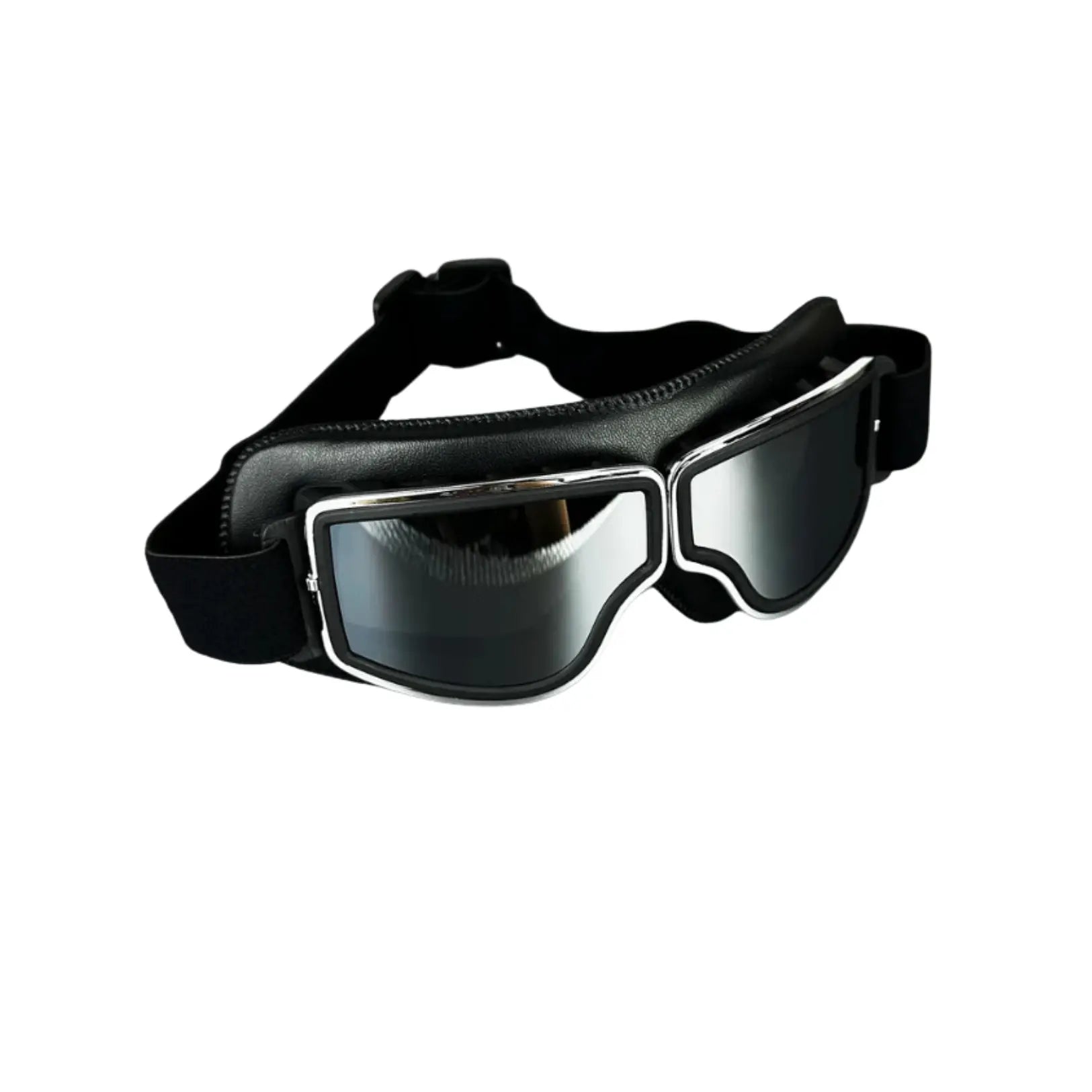 Vintage Leather Motorcycle Goggles BikerZoneZ