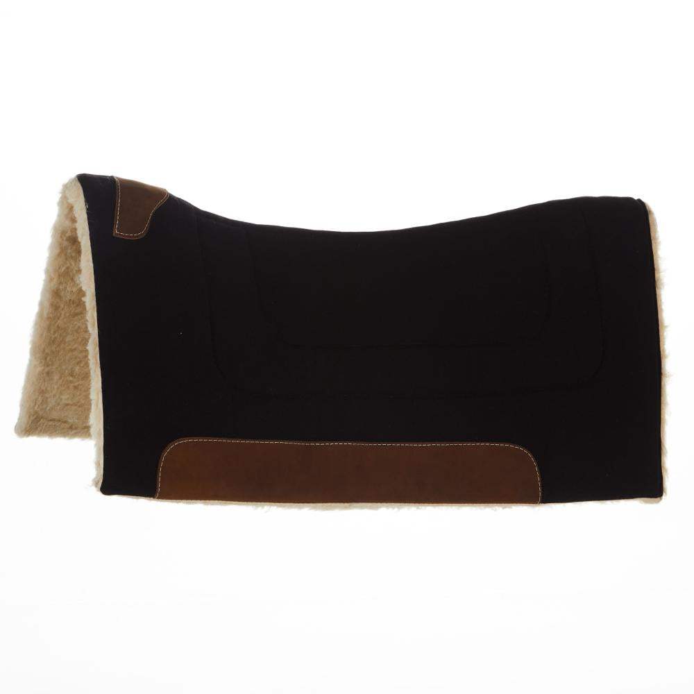 Canvas 1 In 32x32 Wool Fleece Bottom Saddle Pad