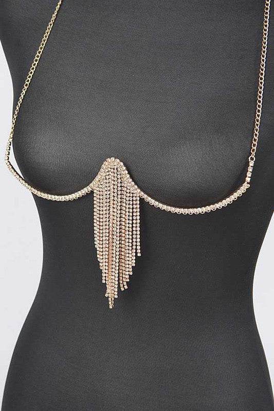 Fringe Rhinestone Iconic Bra Chain Shop Style & More | Fresh Looks, Everyday Deals & Free Shipping