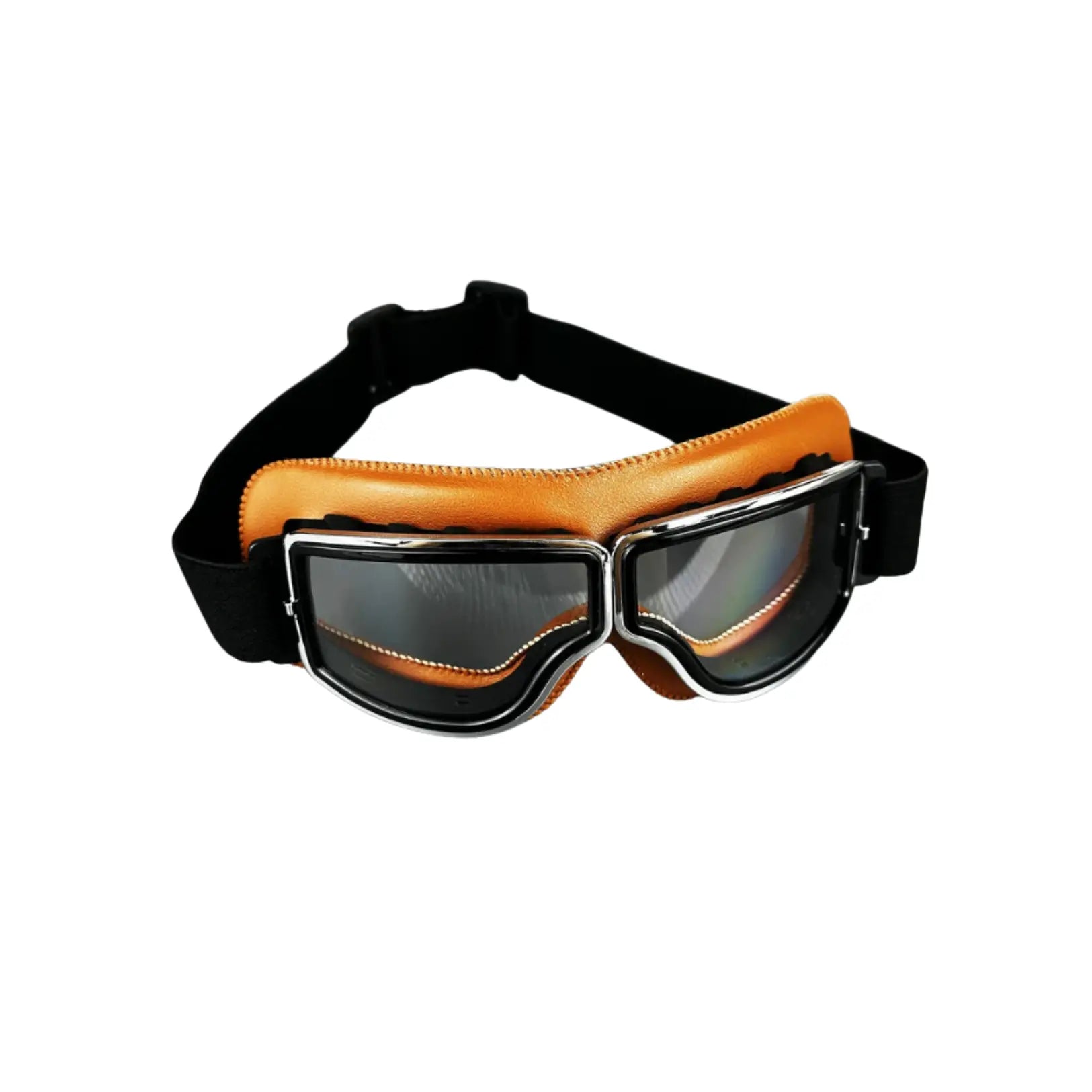 Vintage Leather Motorcycle Goggles BikerZoneZ