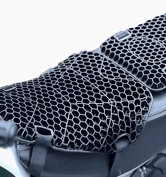 Motorcycle Honeycomb Technology Shock-Absorbing Breathable Seat Cushion