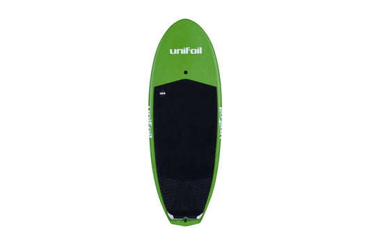 Disco Butter 4'4"x 18.5" x 3"- 32L w/board bag