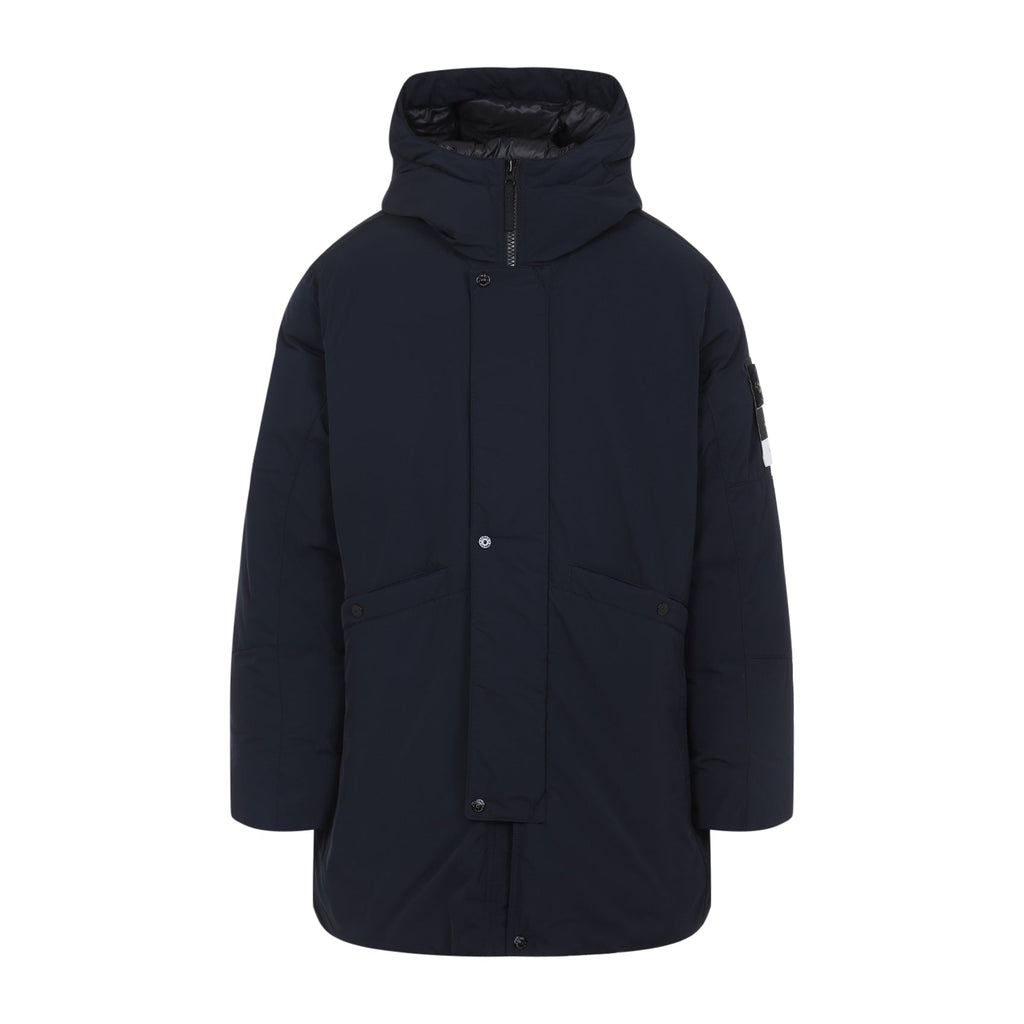 Stone Island Polyester Long Parka Men