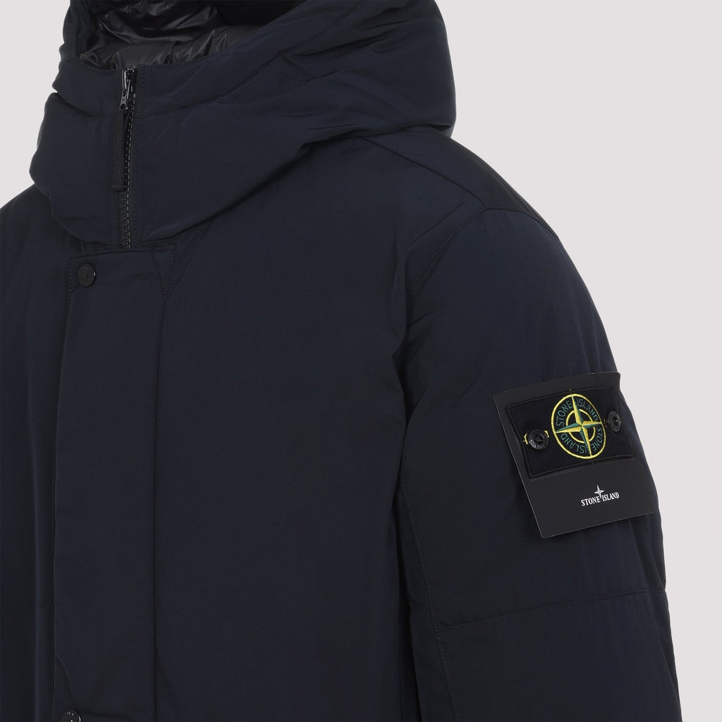 Stone Island Polyester Long Parka Men