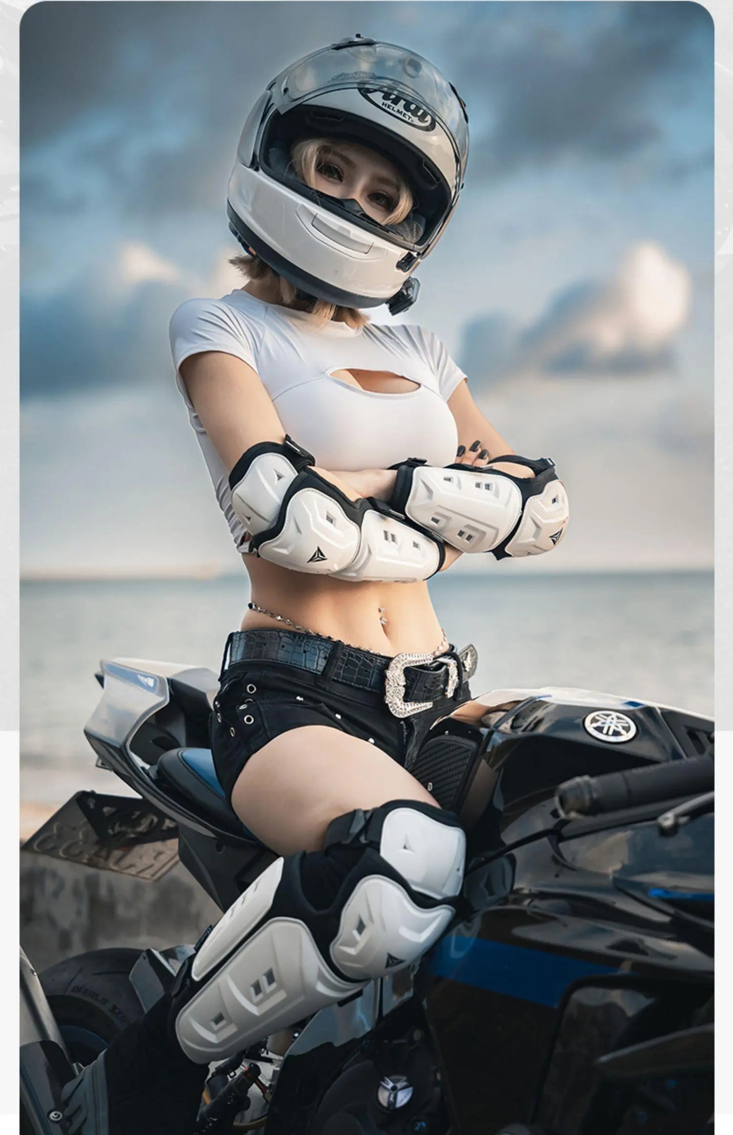 MOTOWOLF™ Motorcycle Knee and Elbow Guards Bean's Moto Booth