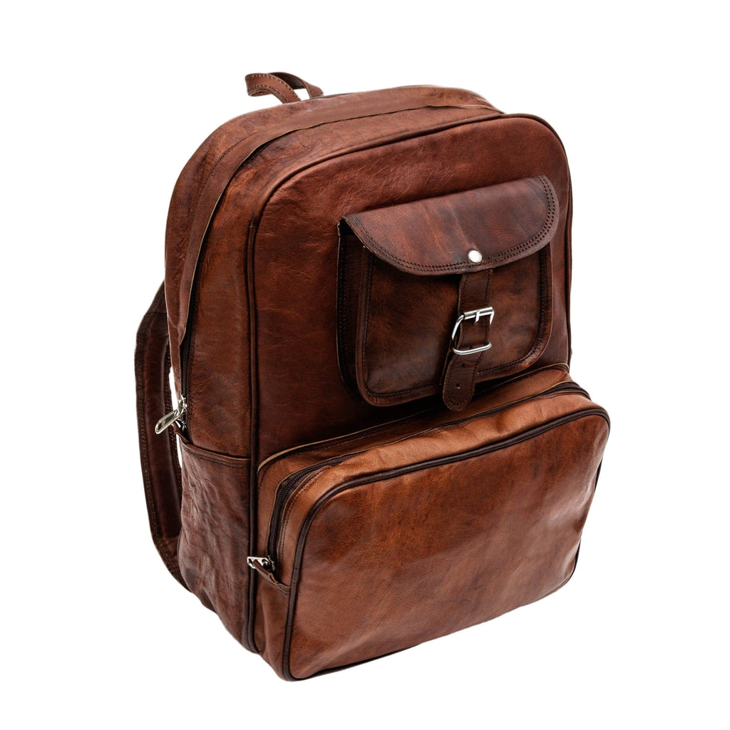 The Vintage Traveller Backpack Classy Leather Bags