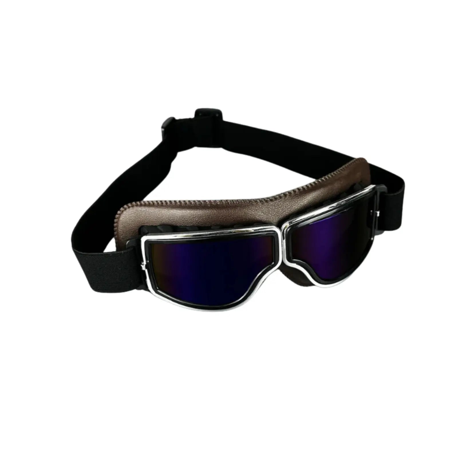 Vintage Leather Motorcycle Goggles BikerZoneZ