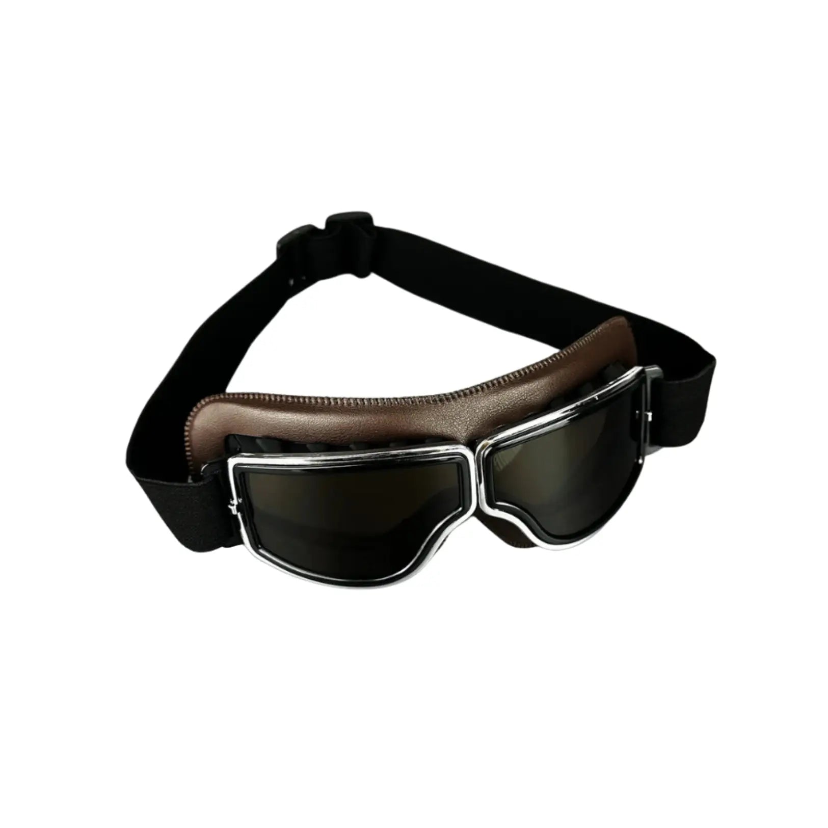 Vintage Leather Motorcycle Goggles BikerZoneZ