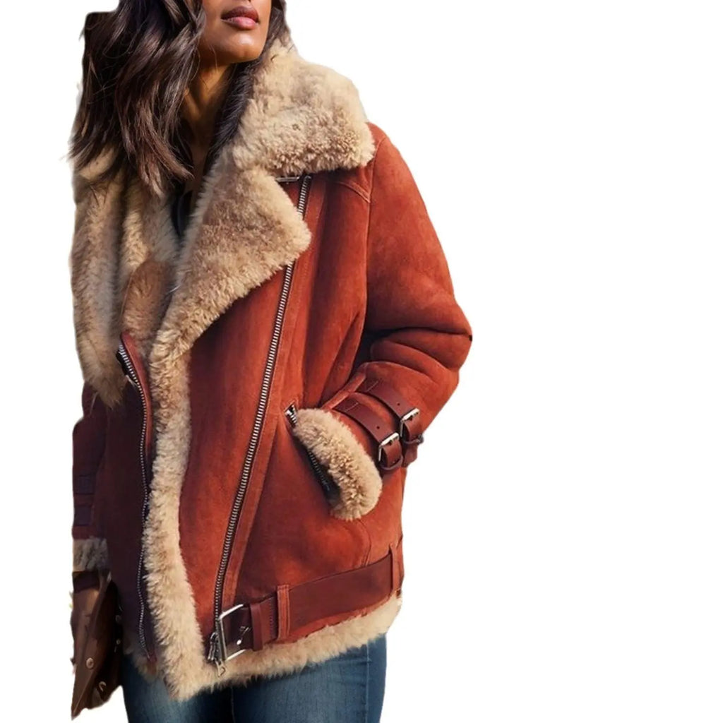 Western Fur & Suede Coat | Stylish Country Girl Jacket for Fall & Winter Country in My Heart