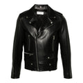 Saint Laurent Black Jackets - Biker Jackets Men