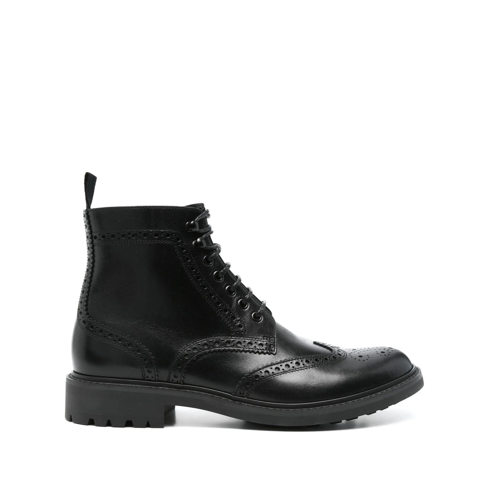Saint Laurent Black Boots Men