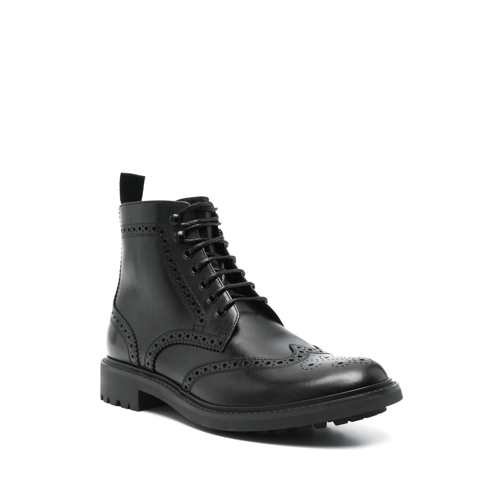 Saint Laurent Black Boots Men