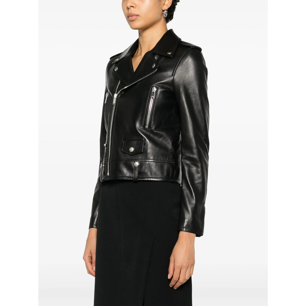 Saint Laurent Black Jackets - Biker Jackets Women