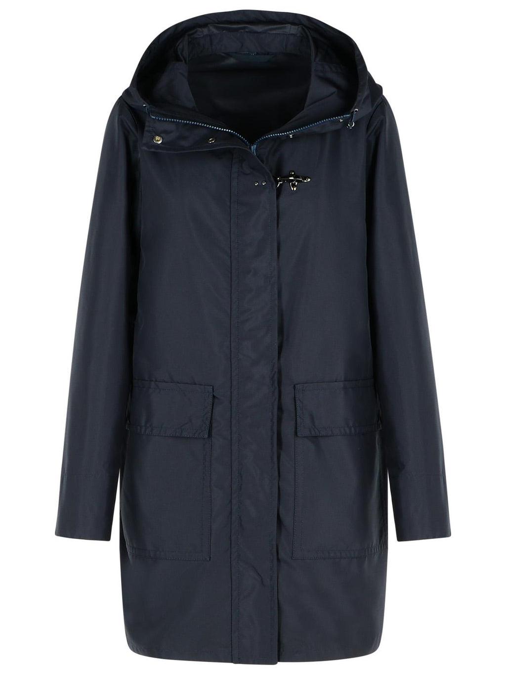 Fay 'Morning' Blue Polyester Parka Women