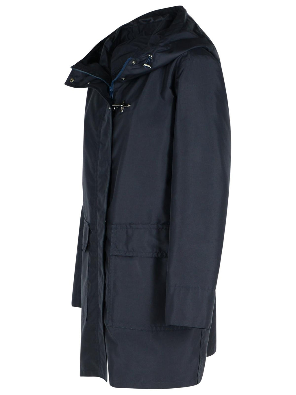 Fay 'Morning' Blue Polyester Parka Women