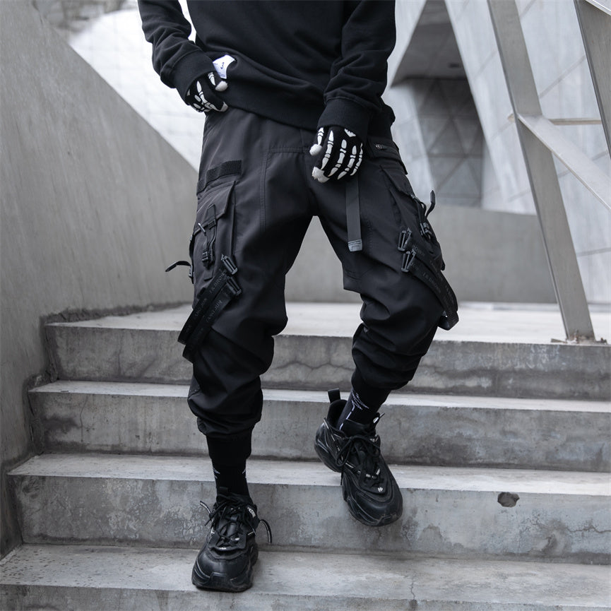 IBP171 Paratrooper Matte Black Joggers