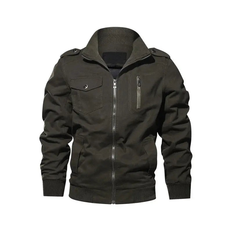 Motorcycle Jacket Mens Coat Winter Jackets For Men Pi-Mart