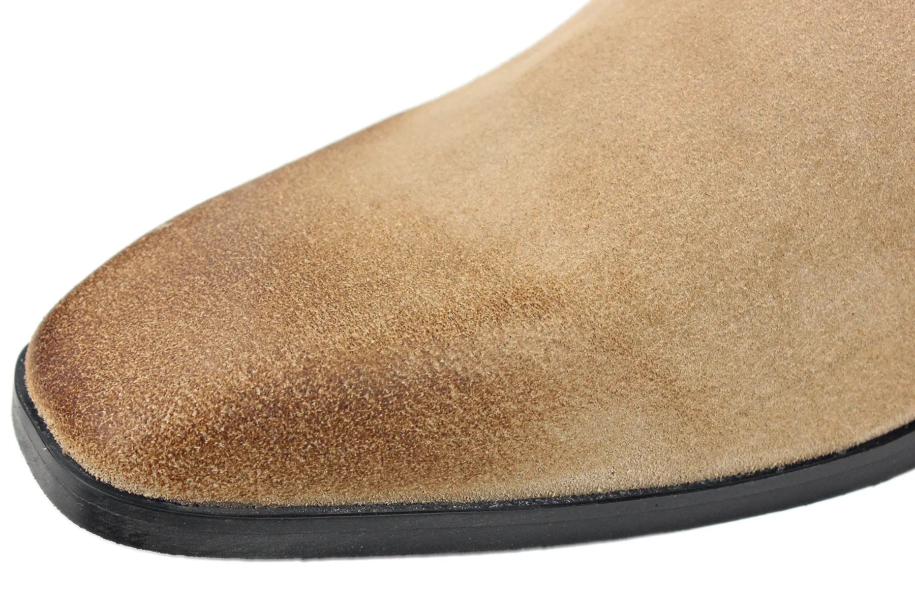 Suede High Heel Chelsea Boots OSSTONE