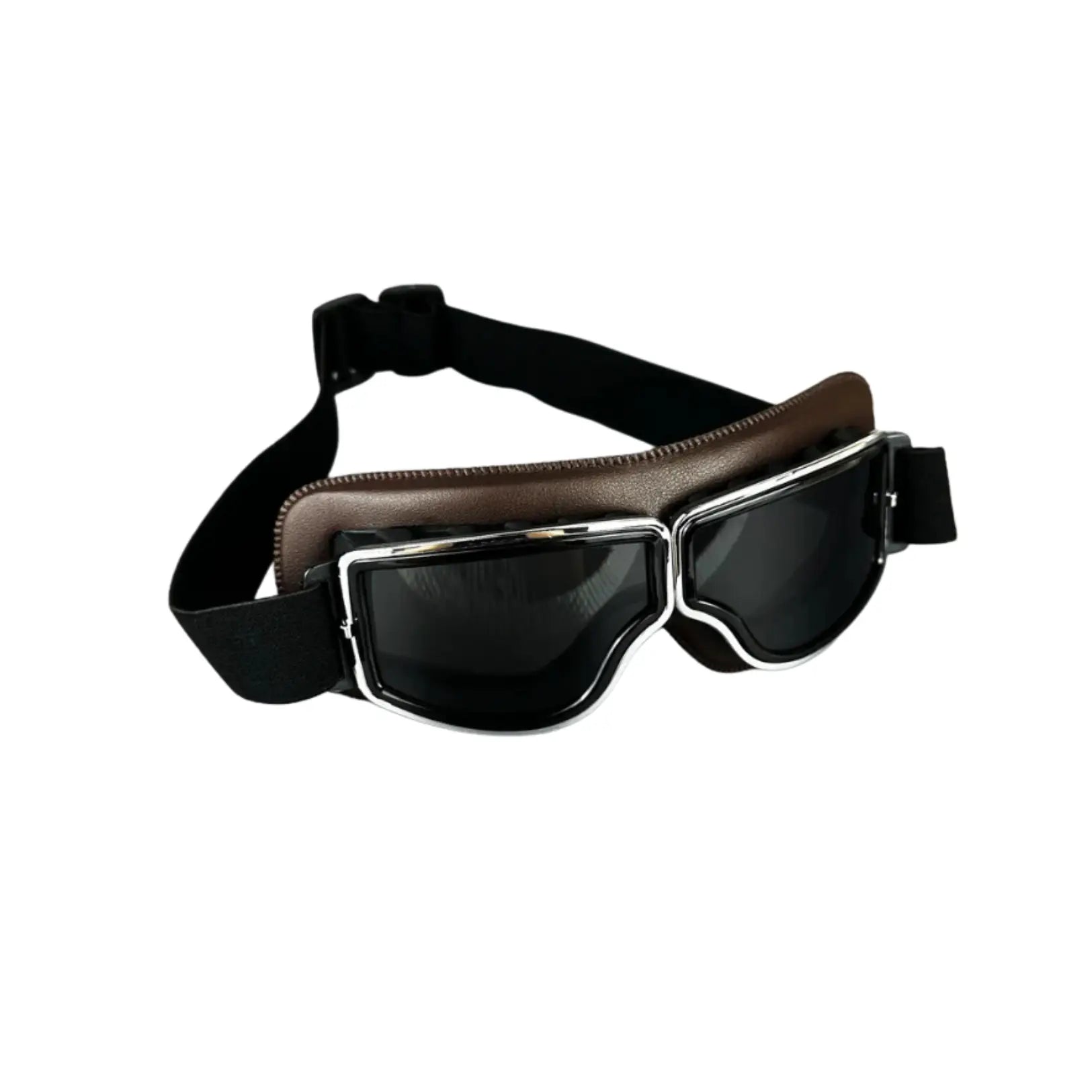 Vintage Leather Motorcycle Goggles BikerZoneZ