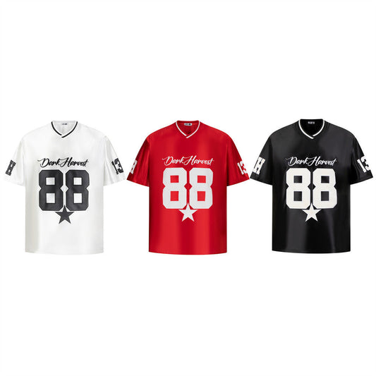 Summer Men's Quick-Dry V-Neck Tee