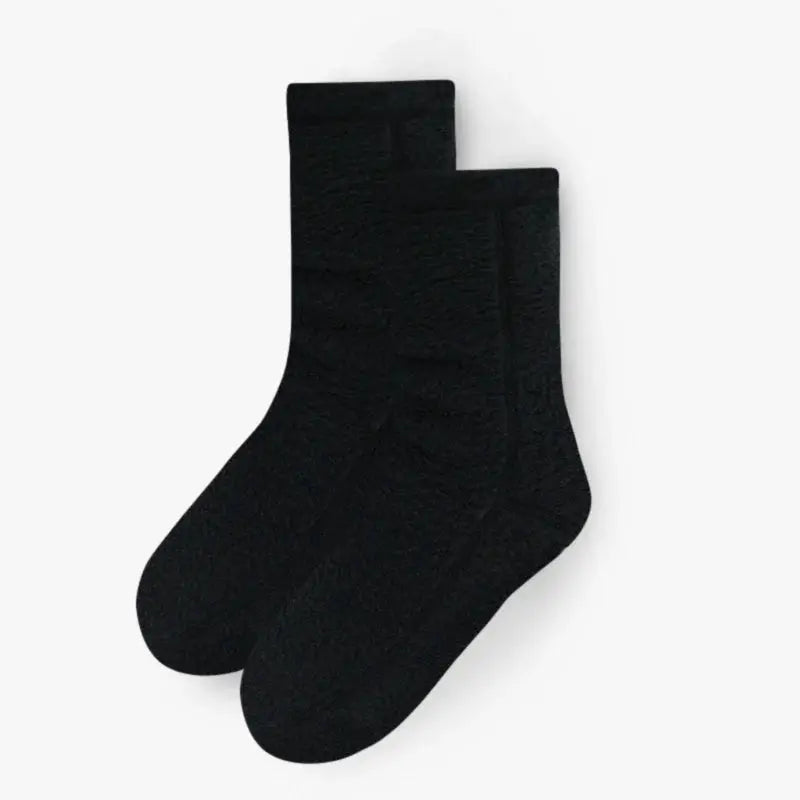 Polar Feet Supersoft Fleece Socks - Black Polar Feet® LLC