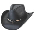 Bullhide Briscoe - Leather Cowboy Hat HatCountry