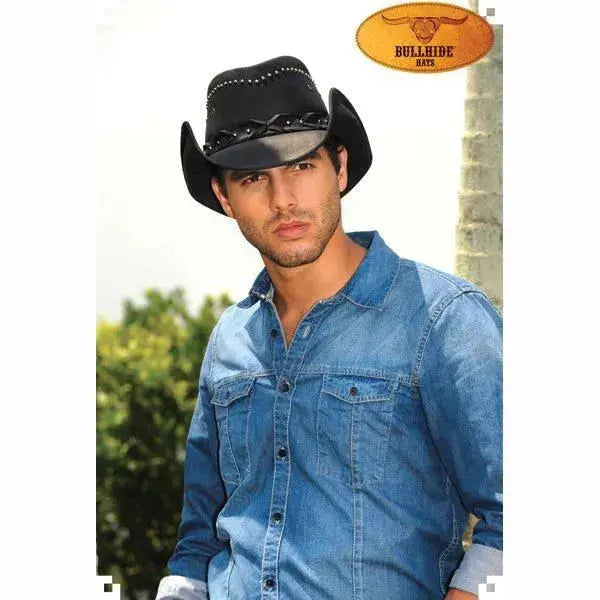 Bullhide Burnt Dust - Leather Cowboy Hat HatCountry