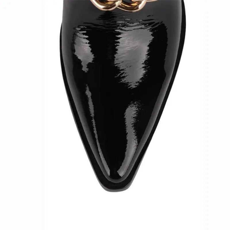 Knight Studded Cowboy Boots | Punk Rock Style with Rivets & Chains Country in My Heart