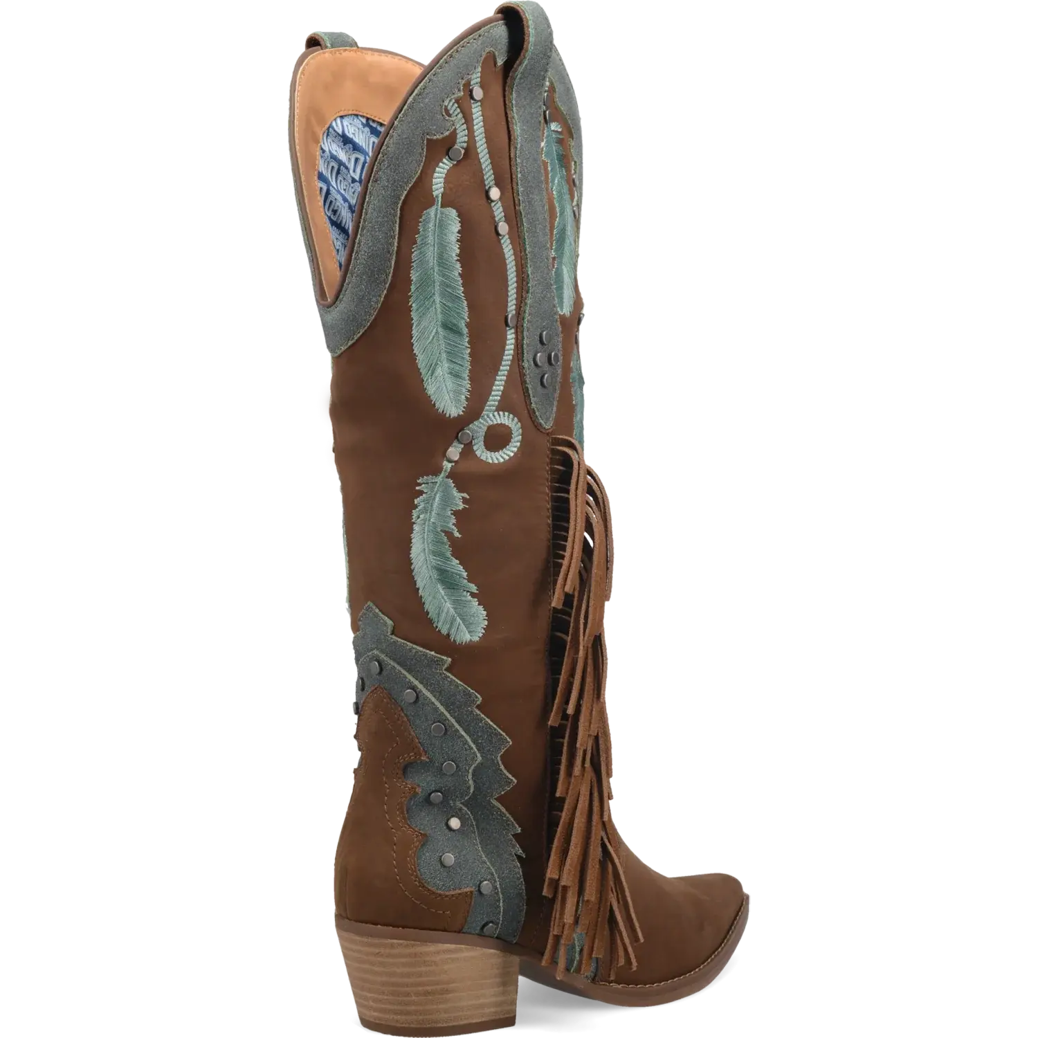 Dingo Dream Catcher - Womens Suede Leather Cowboy Boots HatCountry