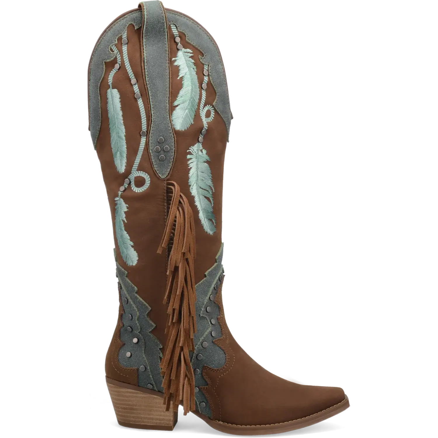Dingo Dream Catcher - Womens Suede Leather Cowboy Boots HatCountry