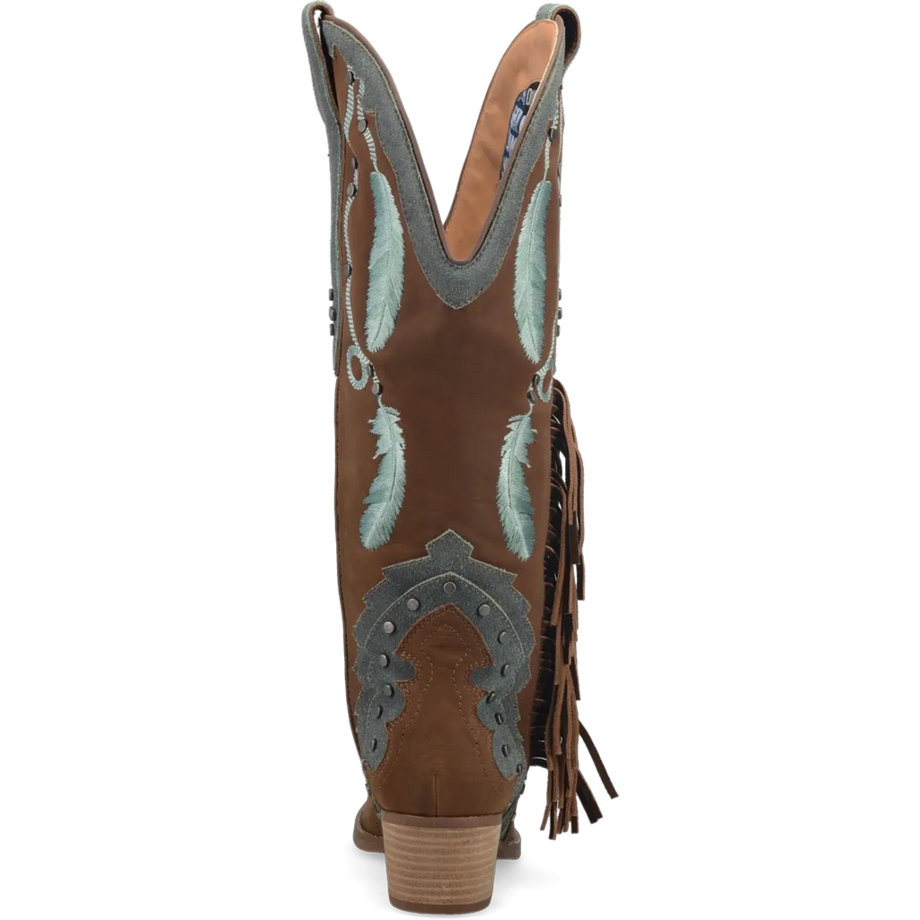 Dingo Dream Catcher - Womens Suede Leather Cowboy Boots HatCountry