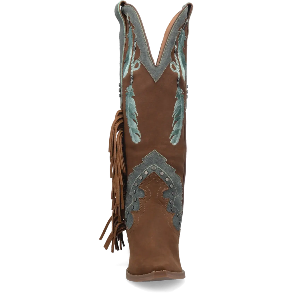 Dingo Dream Catcher - Womens Suede Leather Cowboy Boots HatCountry