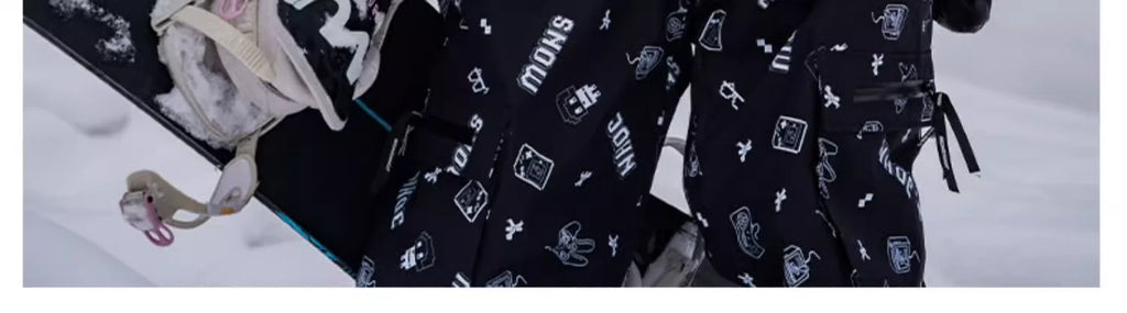 JOHN SNOW Ski Suit Set Windproof Waterproof Warm Women's Skiing Pants