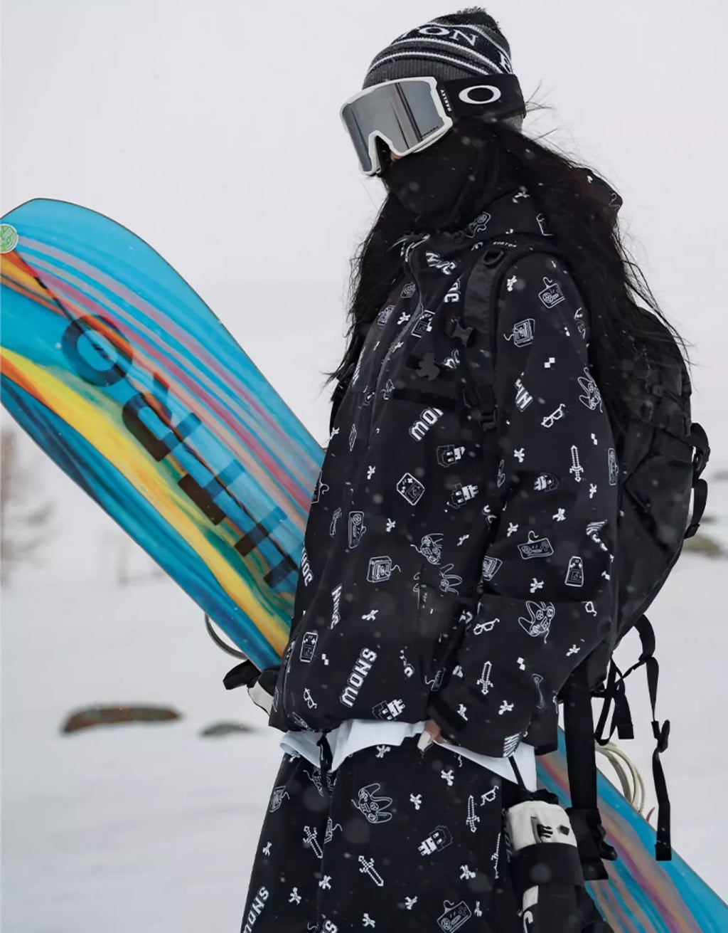 JOHN SNOW Ski Suit Set Windproof Waterproof Warm Women's Skiing Pants