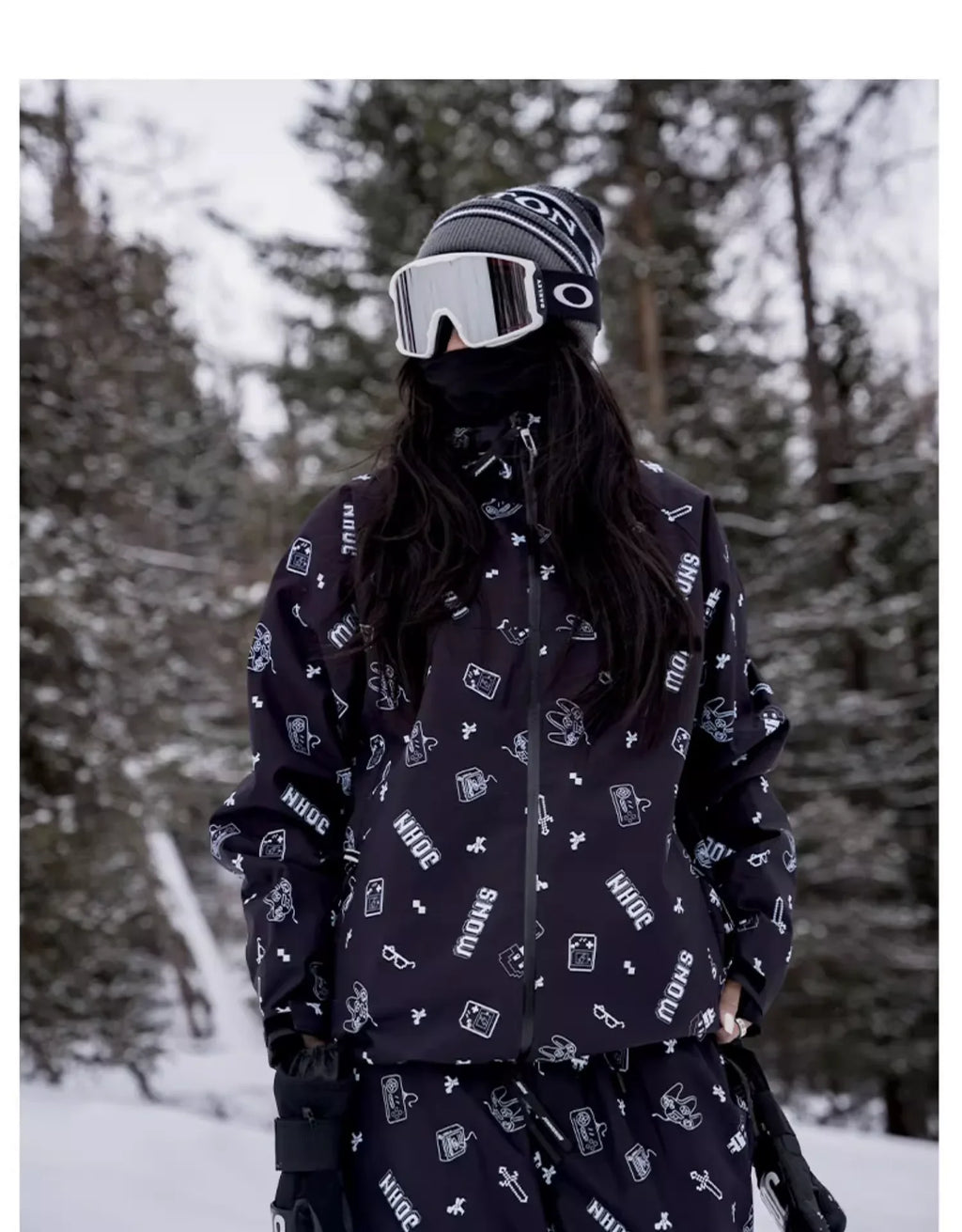 JOHN SNOW Ski Suit Set Windproof Waterproof Warm Women's Skiing Pants