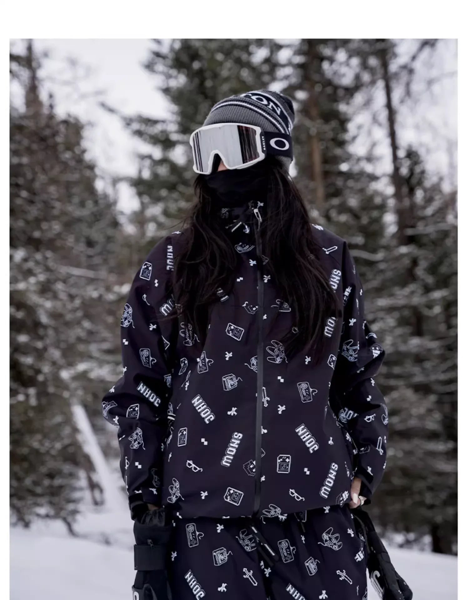 JOHN SNOW Ski Suit Set Windproof Waterproof Warm Women's Skiing Pants