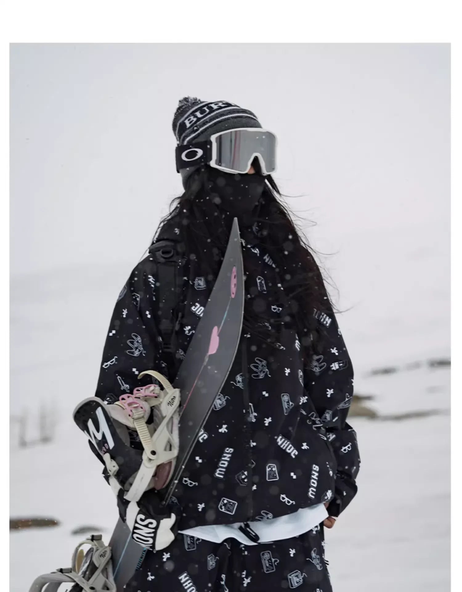 JOHN SNOW Ski Suit Set Windproof Waterproof Warm Women's Skiing Pants