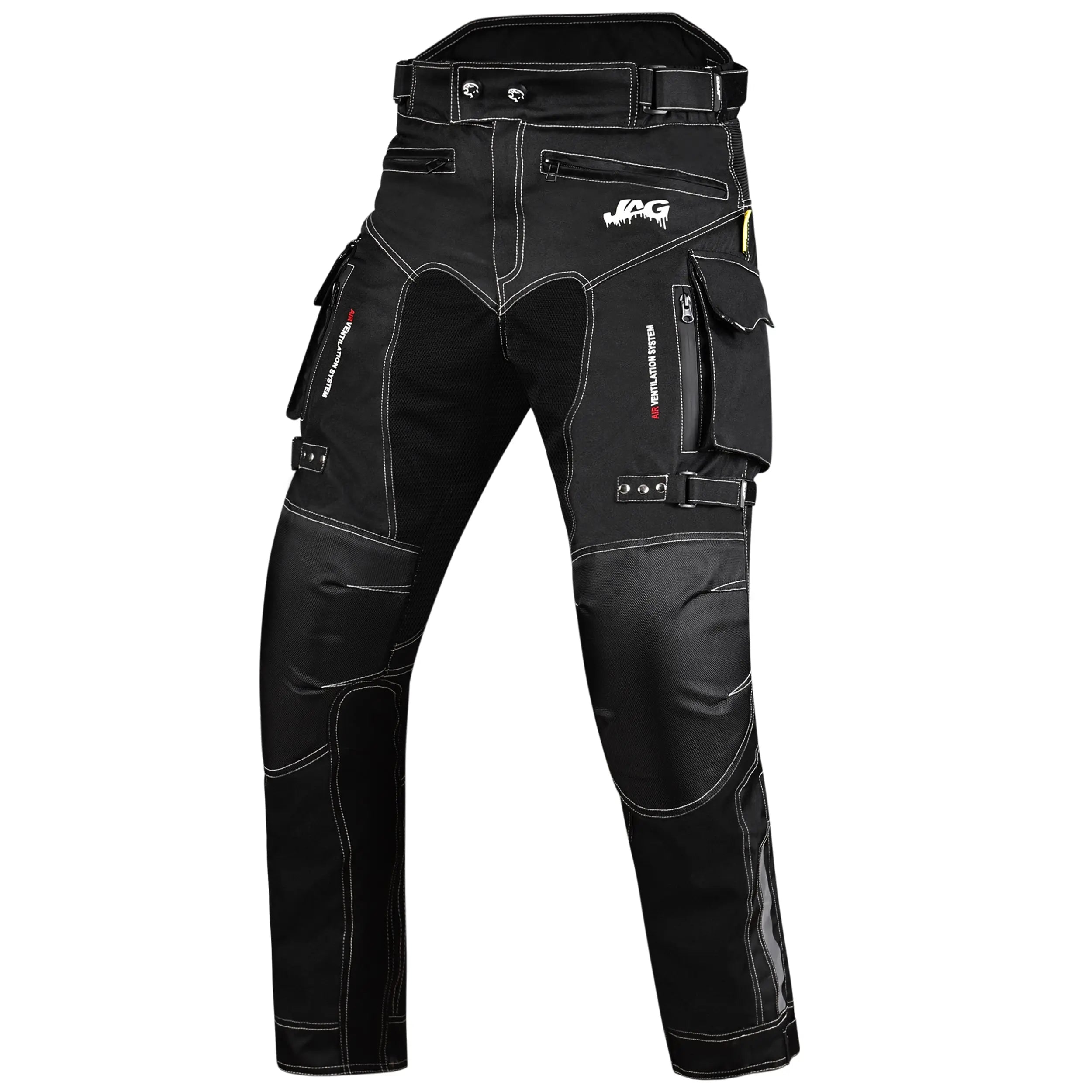 JAG Maverick Motorcycle Protective Pant - Black JAG