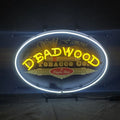 World Famous Deadwood Tobacco_Co. Cigar Neon Light Sign Neon Signs Land