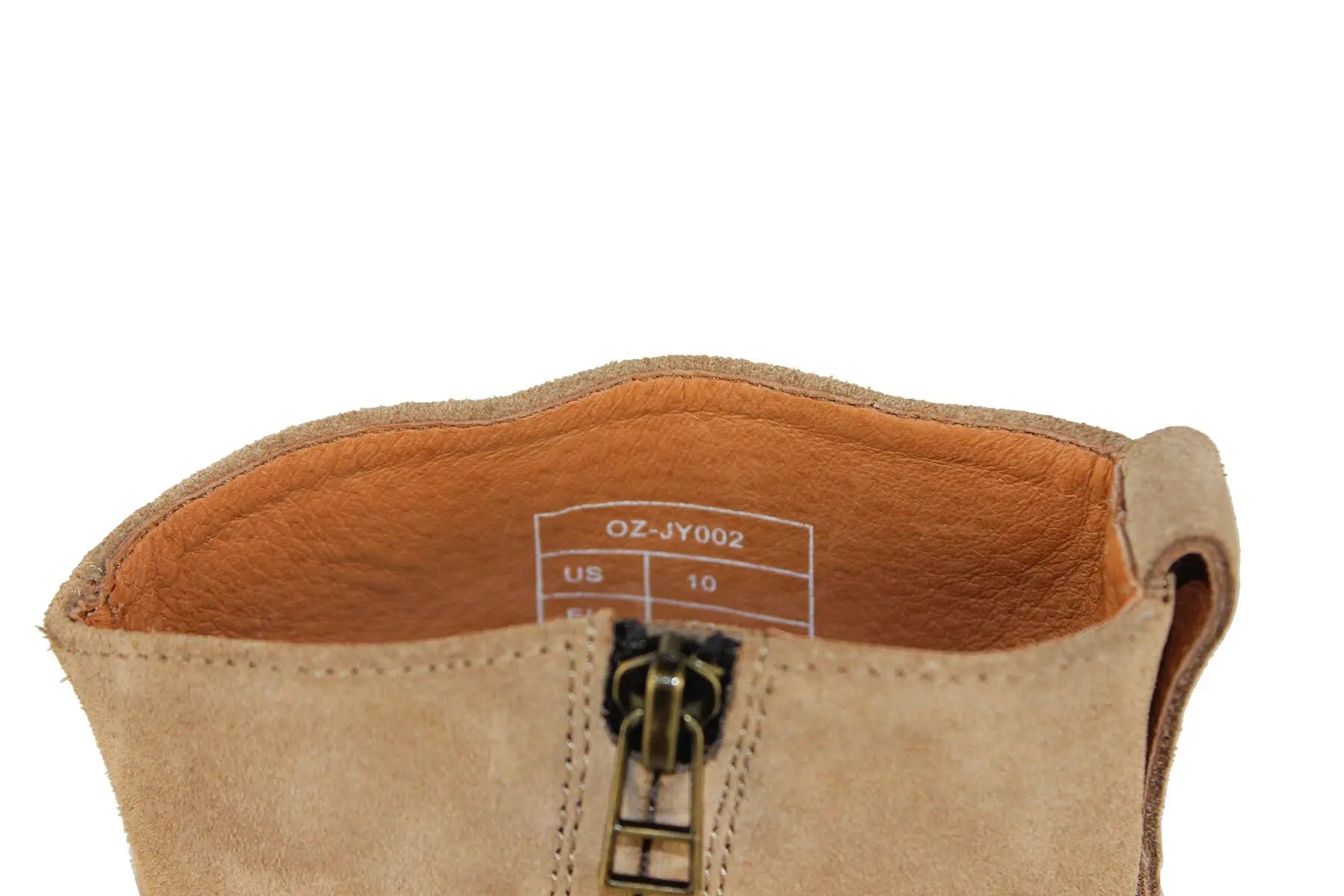 Suede High Heel Chelsea Boots OSSTONE