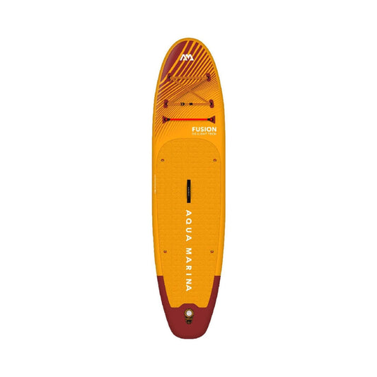 Aqua Marina Fusion 10FT Premium All-Around SUP W/ Durable PVC Rail Layers & Grooved EVA Footpad [BT-23FUP] (SAK37195)