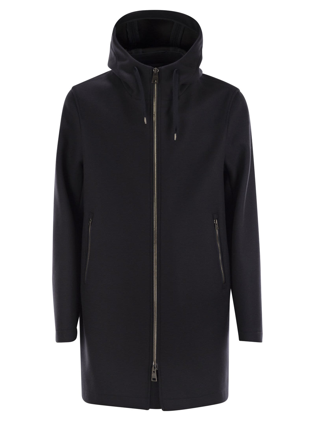Herno Men Hooded Parka In Technical Fabric