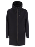 Herno Men Hooded Parka In Technical Fabric