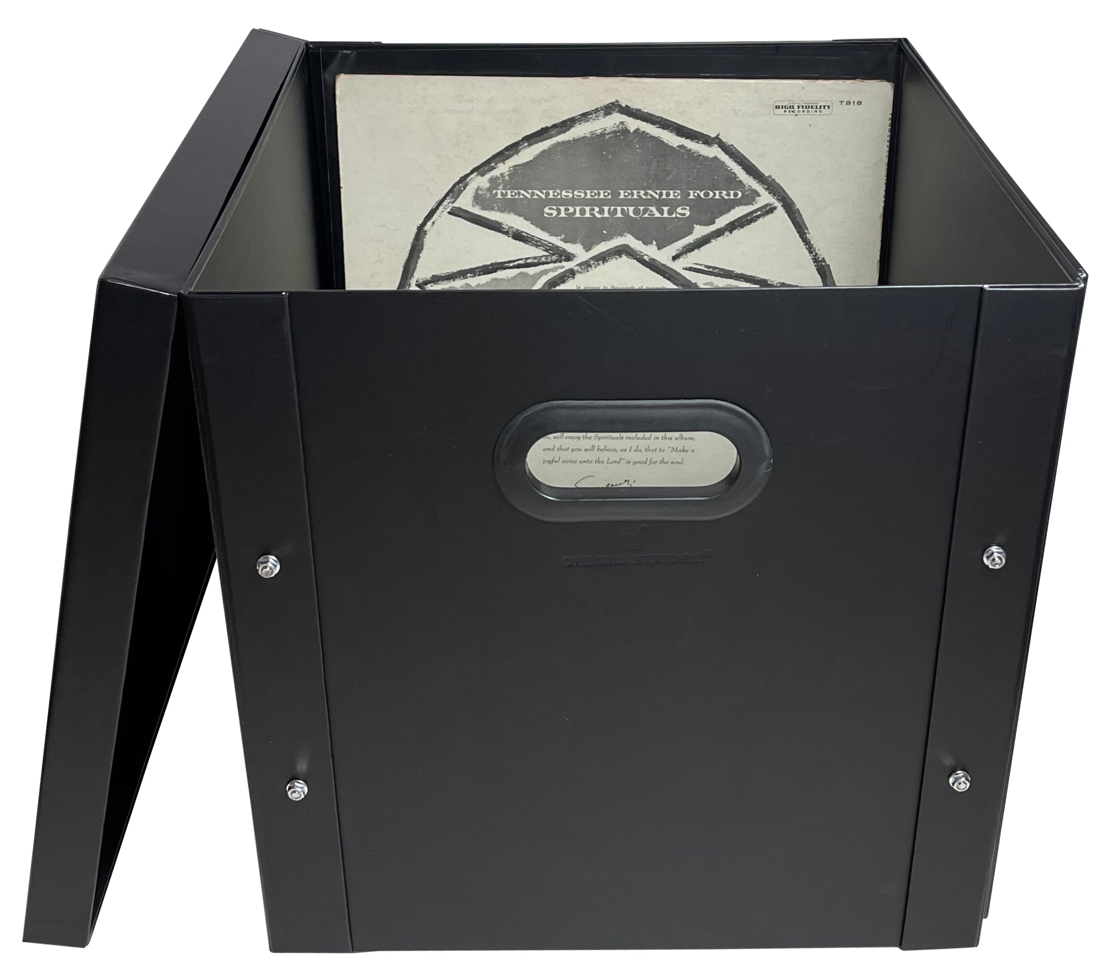 CheckOutStore 12" LP Vinyl Record 33 RPM Storage Box