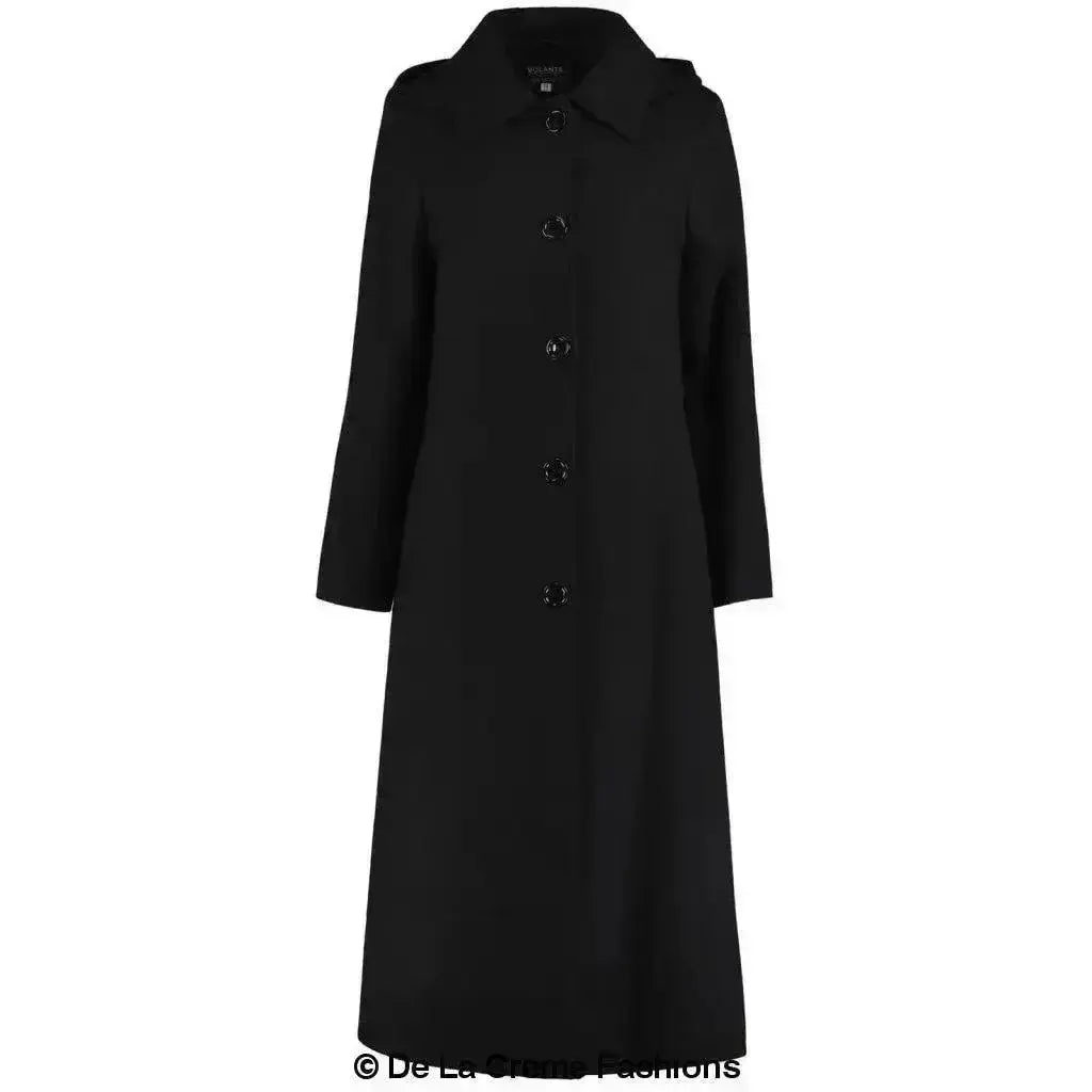 Faux Wool Longline Hooded Winter Coat Femstylo