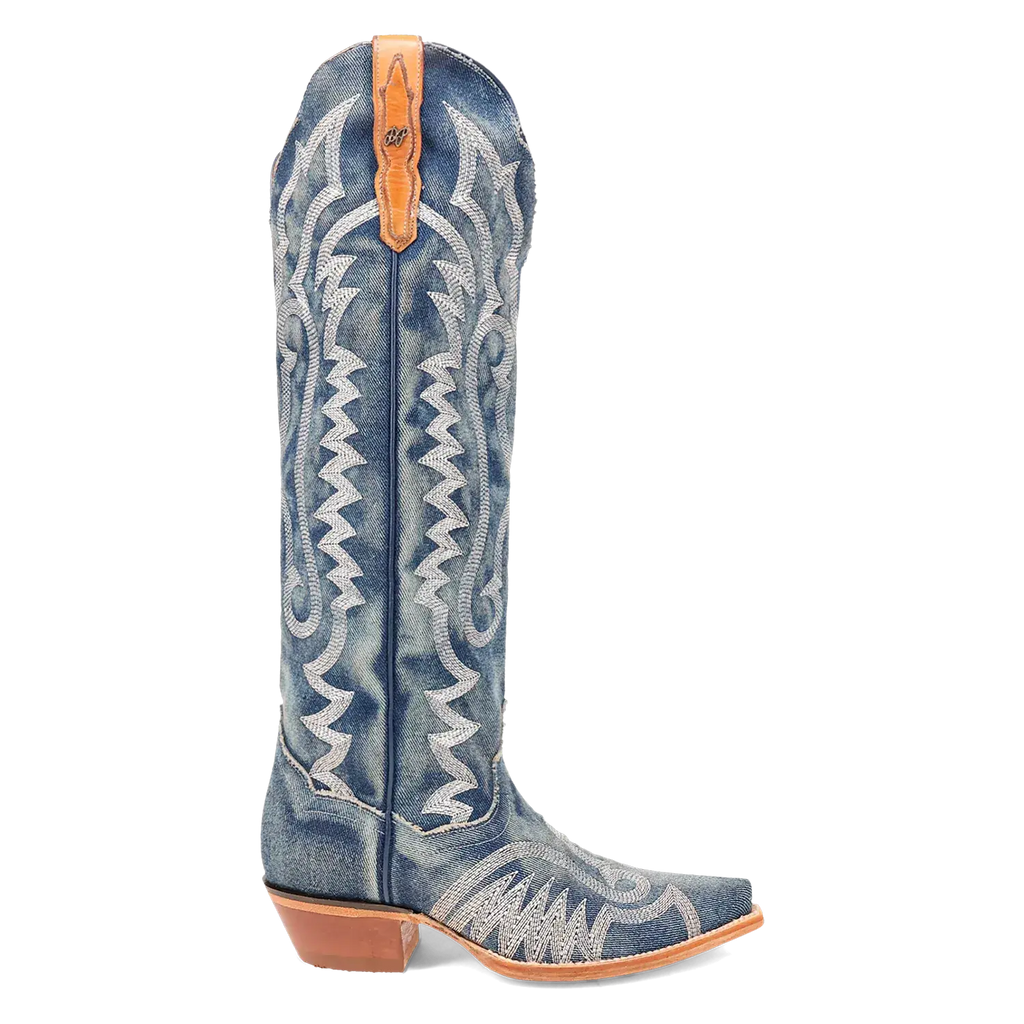 Dan Post Denim Darlin' - Women's Denim Cowboy Boots HatCountry