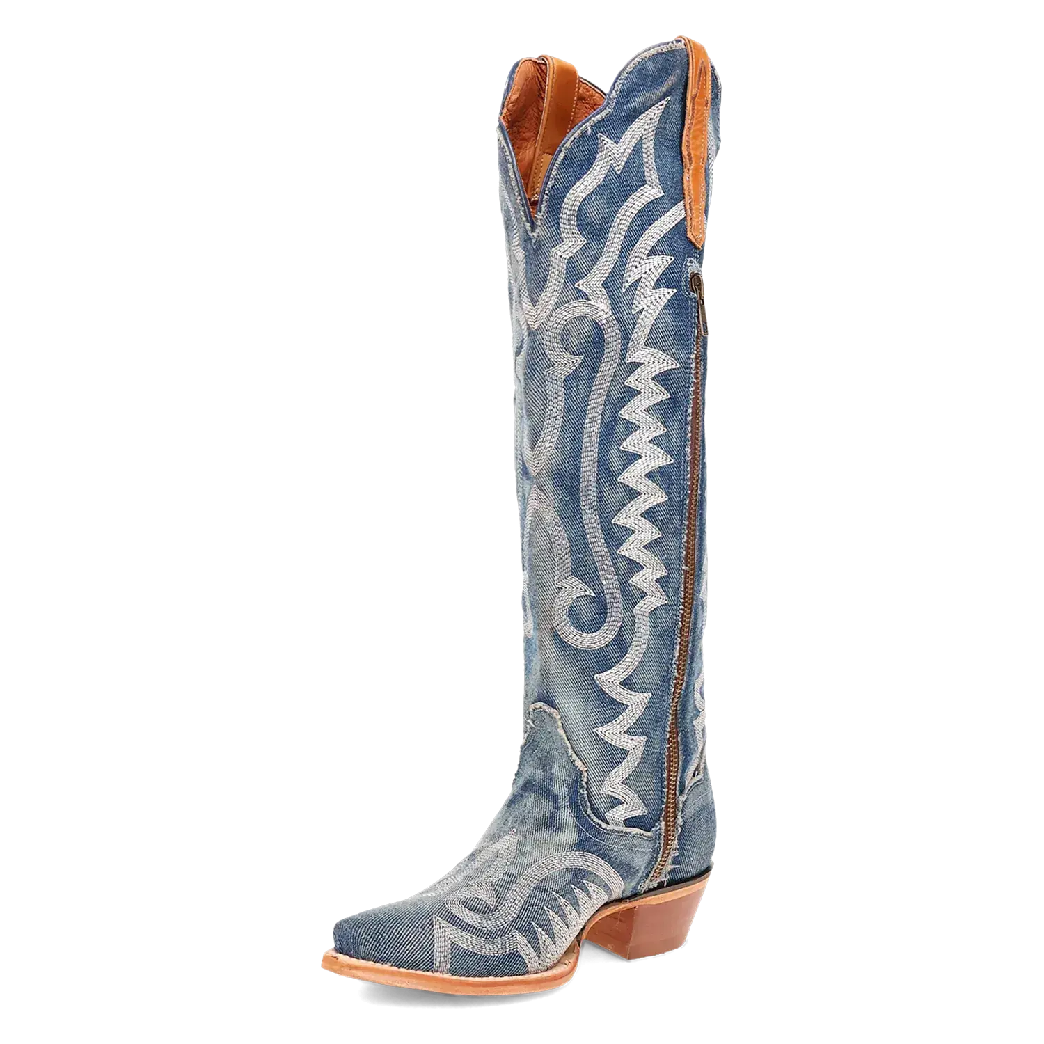 Dan Post Denim Darlin' - Women's Denim Cowboy Boots HatCountry