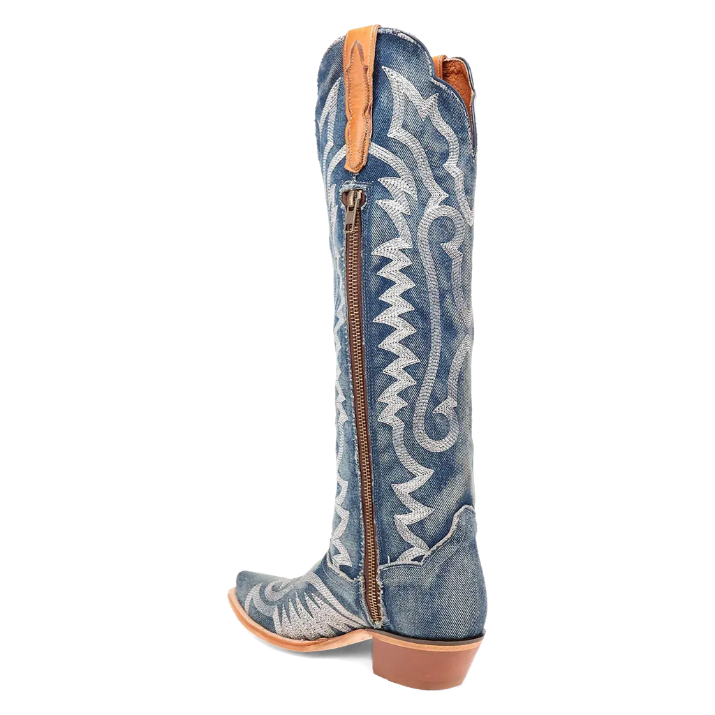 Dan Post Denim Darlin' - Women's Denim Cowboy Boots HatCountry